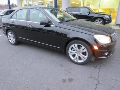 Factory certified! 2010 mercedes-benz c300 luxury sedan power glass sunroof