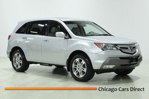 08 mdx awd technology navigation rear dvd camera els heated rear seats one owner