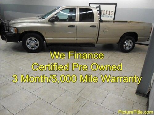 03 2500 laramie 5.9 cummins leather auto ranch hand bumper we finance warranty