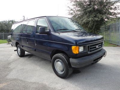 2004 ford e-350 super duty passenger van - diesel