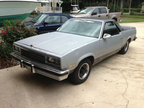 Classic 1986 chevrolet el camino. all original. 52,000 miles on odometer