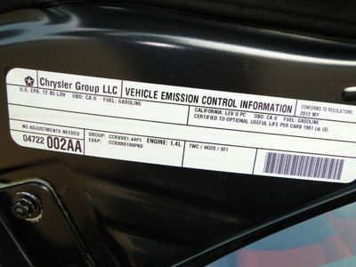 2012 FIAT 500 REPAIRABLE SALVAGE TITLE REPAIRED DAMAGE SALVAGE CARS, US $7,900.00, image 48