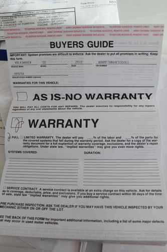 2010 Volkswagen CC Sport Sedan 4-Door 2.0L CPO, US $17,499.00, image 17