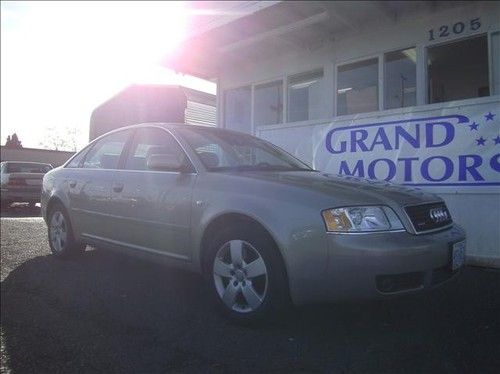 2002 audi a6 2.7l turbo quattro 155k clean title no reserve