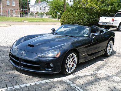 2006 viper convertible slate gray very sharp