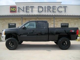 12 chevy 4wd ext cab new lift tires rims 1.9k mi net direct auto sales texas