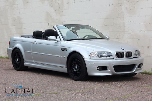 Low mile e46 m3 6-speed smg w/black rims &amp; navi 03 e36 e92 better than 330i 335i