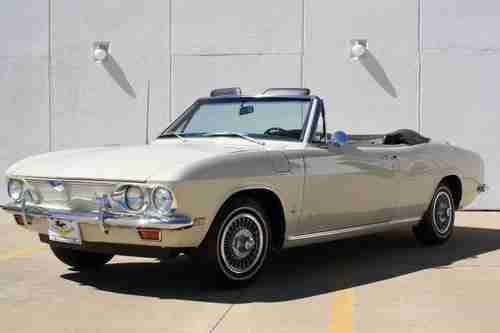 1968 Chevrolet Corvair Convertible Monza 2.7L Six Cylinder