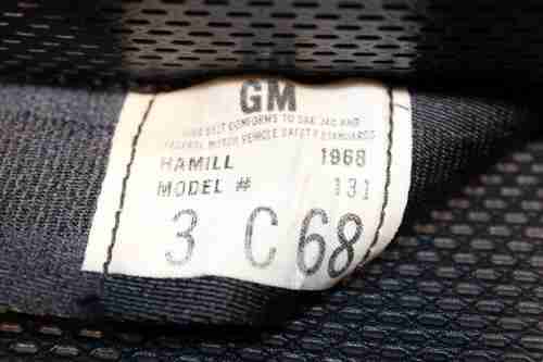 1968 Chevrolet Corvair Convertible Monza 2.7L Six Cylinder