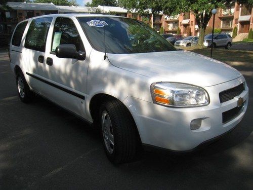 2007 chevrolet uplander cargo ext no reserve!!!