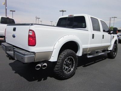 2009 FORD F-250 LARIAT SUPER DUTY CREW CAB DIESEL 4X4 LIFTED TRUCK~LOW MILES!!, image 5