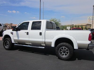 2009 FORD F-250 LARIAT SUPER DUTY CREW CAB DIESEL 4X4 LIFTED TRUCK~LOW MILES!!, image 6