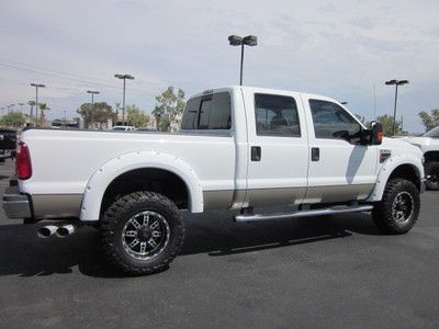 2009 FORD F-250 LARIAT SUPER DUTY CREW CAB DIESEL 4X4 LIFTED TRUCK~LOW MILES!!, image 7