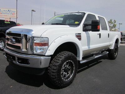 2009 FORD F-250 LARIAT SUPER DUTY CREW CAB DIESEL 4X4 LIFTED TRUCK~LOW MILES!!, image 9