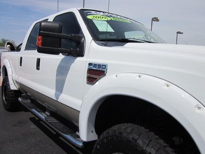 2009 FORD F-250 LARIAT SUPER DUTY CREW CAB DIESEL 4X4 LIFTED TRUCK~LOW MILES!!, image 10
