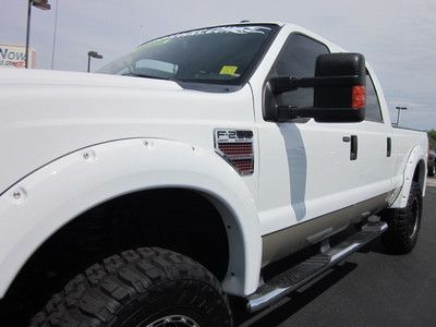 2009 FORD F-250 LARIAT SUPER DUTY CREW CAB DIESEL 4X4 LIFTED TRUCK~LOW MILES!!, image 11