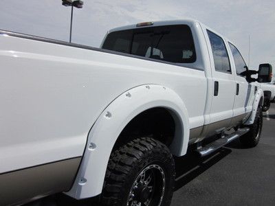 2009 FORD F-250 LARIAT SUPER DUTY CREW CAB DIESEL 4X4 LIFTED TRUCK~LOW MILES!!, image 13