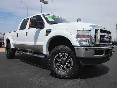 2009 FORD F-250 LARIAT SUPER DUTY CREW CAB DIESEL 4X4 LIFTED TRUCK~LOW MILES!!, image 14