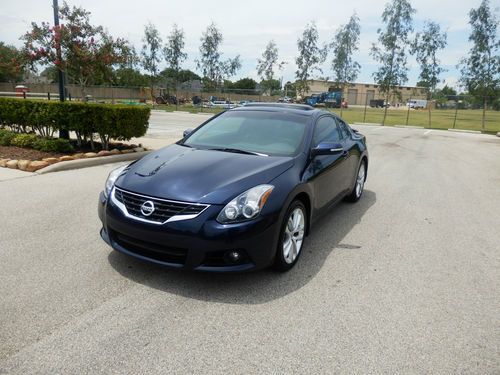 2010 nissan altima 3.5 sr v6. gps navigation. leather. sunroof. free shipping