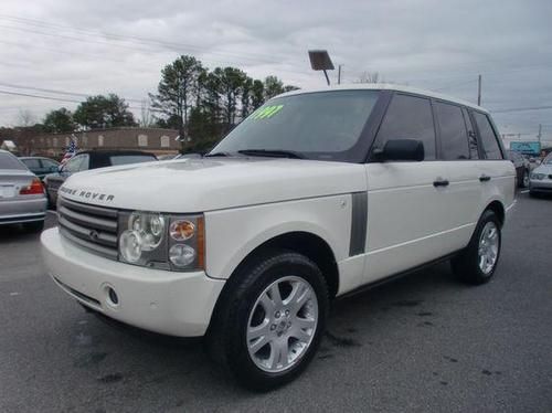 2003 land rover range rover hse sport utility 4-door 4.4l