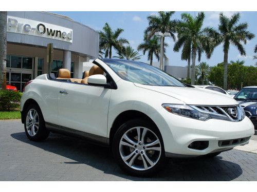 2011 nissan murano crosscabriolet,1 owner,clean carfax,awd,florida car!!!