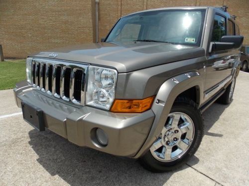 2006 jeep cammander 5.7 hemi fully loaded, awd, navi, lthr, cd, 3rd row seat