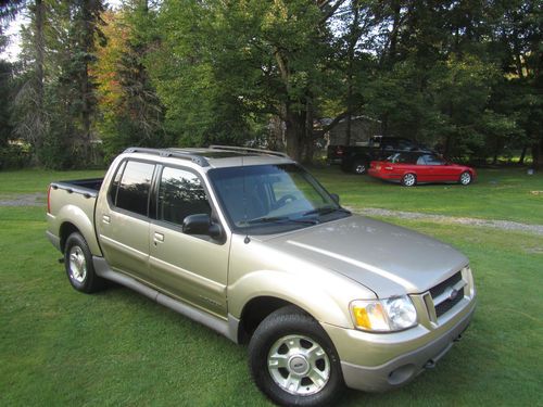 2001 ford explorer sport trac no reseve $.01 start 4x4 runs perfect auto loaded