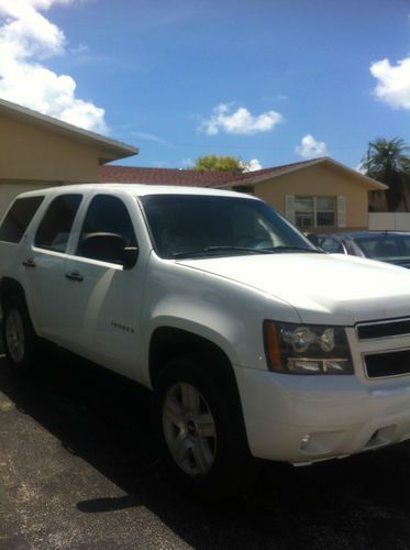 2007 chevrolet tahoe ls 4x4 x police