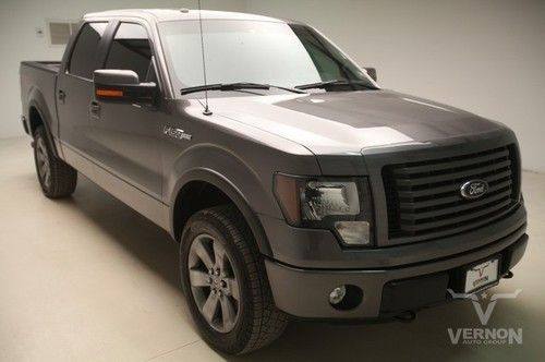 2012 fx4 crew 4x4 navigation sunroof leather heated v8 we finance 11k miles