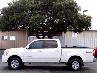 2006 white sr5 4.7l v8 4x4 leather double cab iforce alpine sirius xm crusie