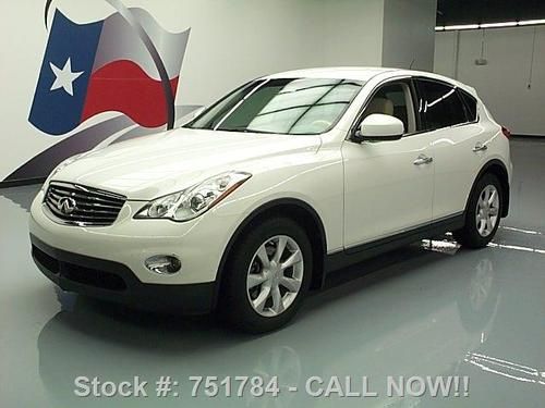 2010 infiniti ex35 journey awd rear cam htd leather 50k texas direct auto