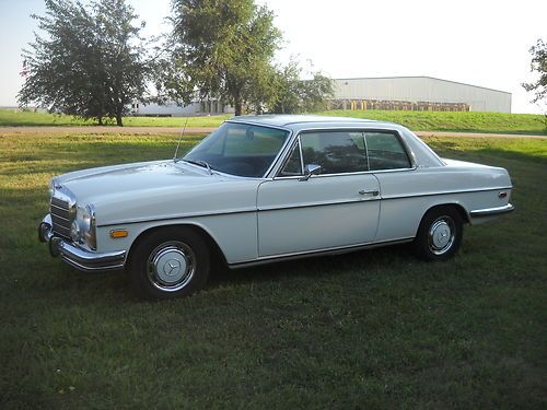 1972 mercedes 250c coupe rare power sunroof new paint