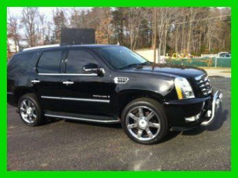 2007 escalade 6.2l v8 16v automatic awd suv onstar bose sunroof remote start dvd