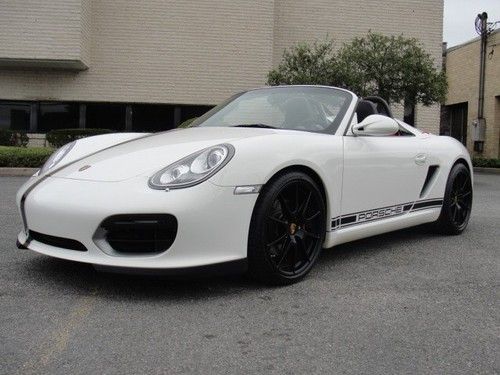 2011 porsche boxster spyder, only 20,691 miles, warranty, loaded