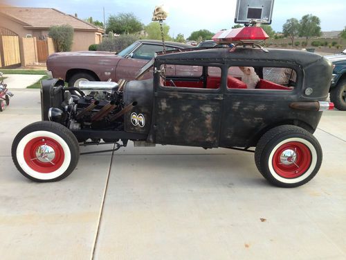 1929 model a rat rod custom 2 door super bad!!