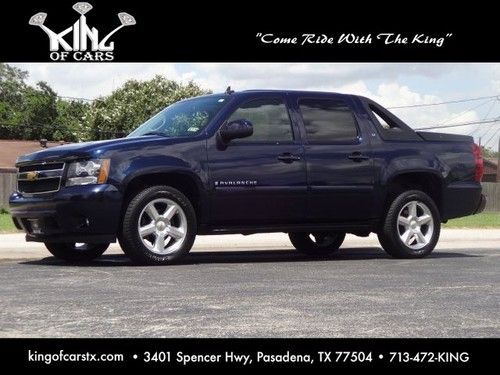 2008 chevrolet avalanche ltz 1 owner clean carfax black leather we finance