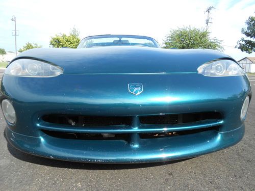 1995 Dodge Viper convertible low miles no accidents NO RESERVE collectible clean, image 2