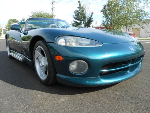 1995 Dodge Viper convertible low miles no accidents NO RESERVE collectible clean, image 3