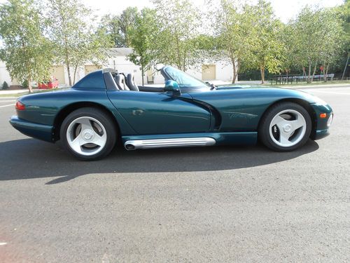 1995 Dodge Viper convertible low miles no accidents NO RESERVE collectible clean, image 4