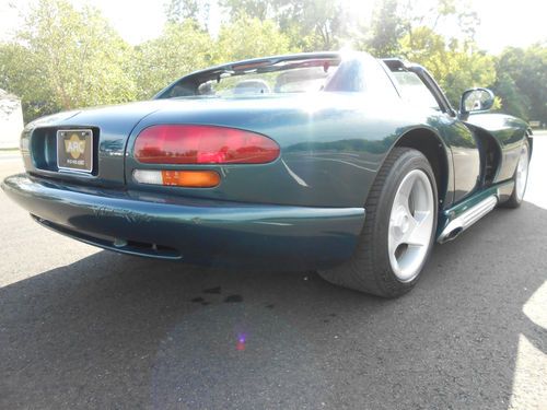 1995 Dodge Viper convertible low miles no accidents NO RESERVE collectible clean, image 5