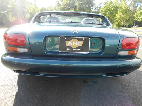 1995 Dodge Viper convertible low miles no accidents NO RESERVE collectible clean, image 6