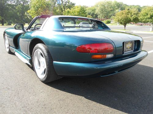 1995 Dodge Viper convertible low miles no accidents NO RESERVE collectible clean, image 7