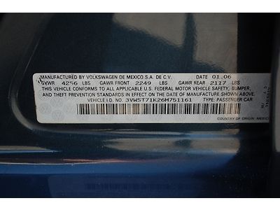 2006 VOLKSWAGEN JETTA TDI SEDAN DIESEL SUNROOF 5 SPEED MANUAL TIMING BELT DONE, US $11,990.00, image 45