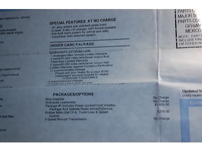 2006 VOLKSWAGEN JETTA TDI SEDAN DIESEL SUNROOF 5 SPEED MANUAL TIMING BELT DONE, US $11,990.00, image 87