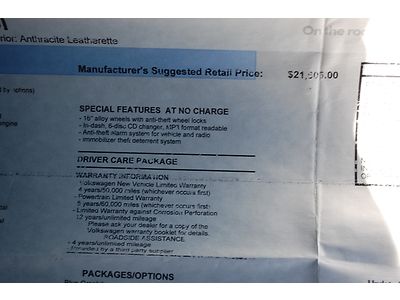 2006 VOLKSWAGEN JETTA TDI SEDAN DIESEL SUNROOF 5 SPEED MANUAL TIMING BELT DONE, US $11,990.00, image 88