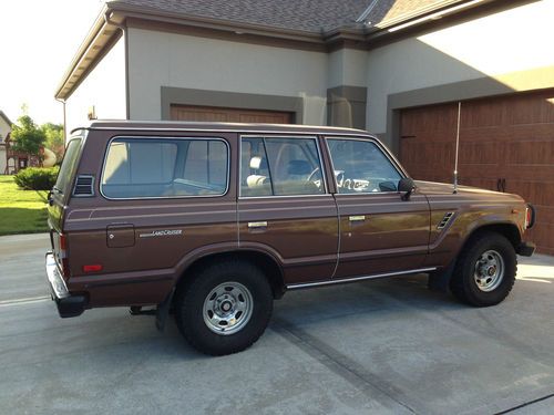 Toyota: land cruiser 1984 fj60, fj 60, low miles (74,000), original, no rust