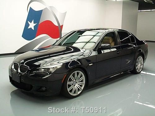 2008 bmw 550i sport sunroof nav climate seats 19's 54k texas direct auto