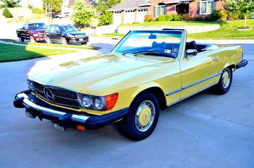 1975 mercedes-benz 450sl base convertible 2-door 4.5l