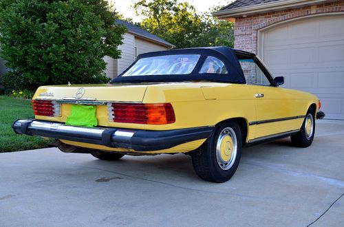 1975 Mercedes-Benz 450SL Base Convertible 2-Door 4.5L, image 3