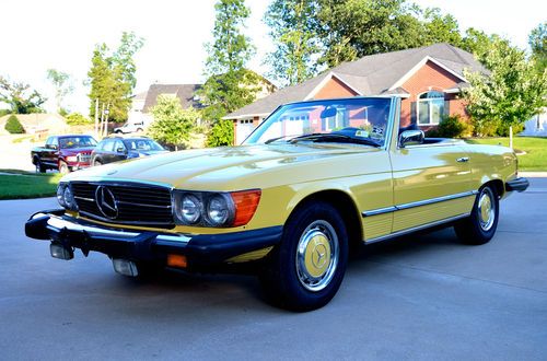 1975 Mercedes-Benz 450SL Base Convertible 2-Door 4.5L, image 4